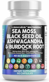 Clean Nutra Sea Moss Black Seed Oil Capsules Review: Immune Support Blend