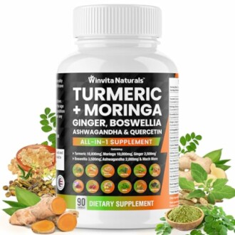 Winvita Naturals Turmeric Curcumin Joint Support Supplement Review